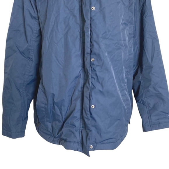 LL Bean Womens Fleece Lined hooded Parka Jacket XL Warm Winter Outdoor Coat - Picture 12 of 17